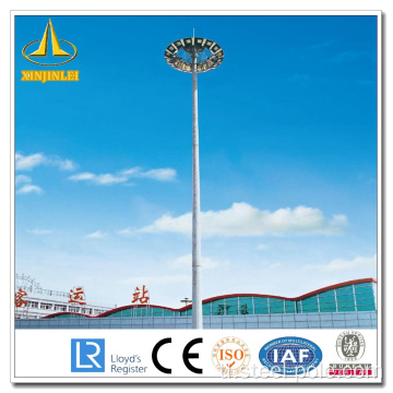 Q235 Powder Coating High Mast Pole